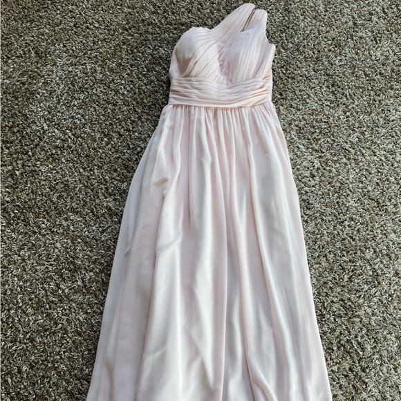 Azazie Bridesmaid / Prom Dress Molly Blushing Pink - Picture 3 of 4